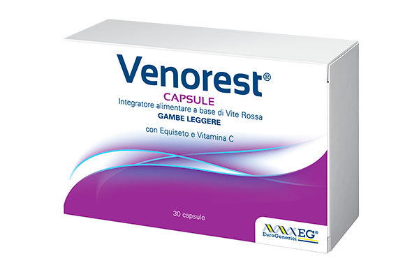 Venorest capsule - gambe leggere