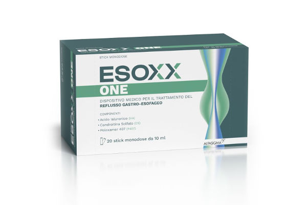 Esoxx One - Rimedio reflusso gastroesofageo e bruciore di stomaco - 20 Stick